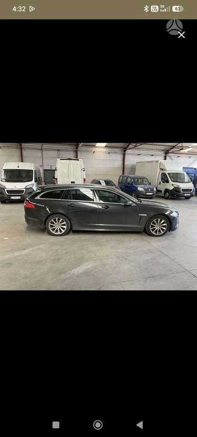 Jaguar XF 2014 — салон
