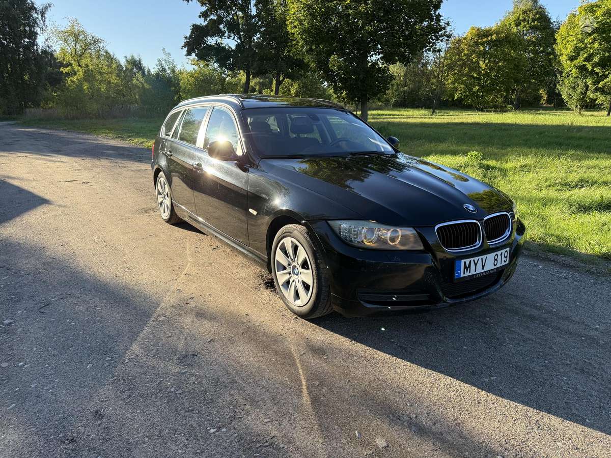 BMW 316 2010 — rear view