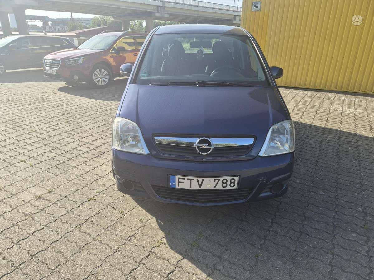 Opel Meriva 2006 — engine 1364 cm³, 90 HP (66kW)