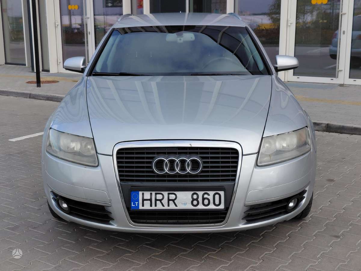Audi A6 2008 — rear view