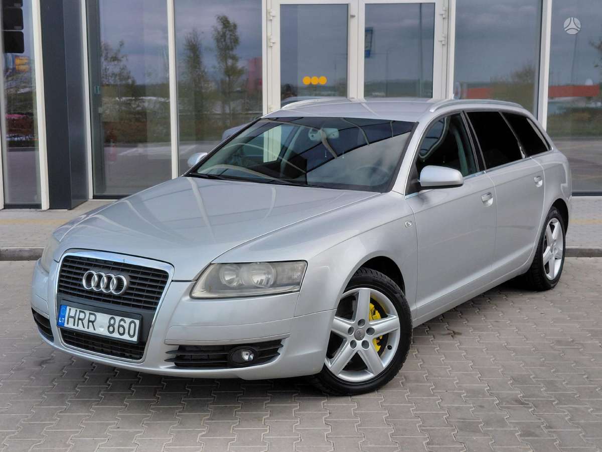 Audi A6 2008 — interior