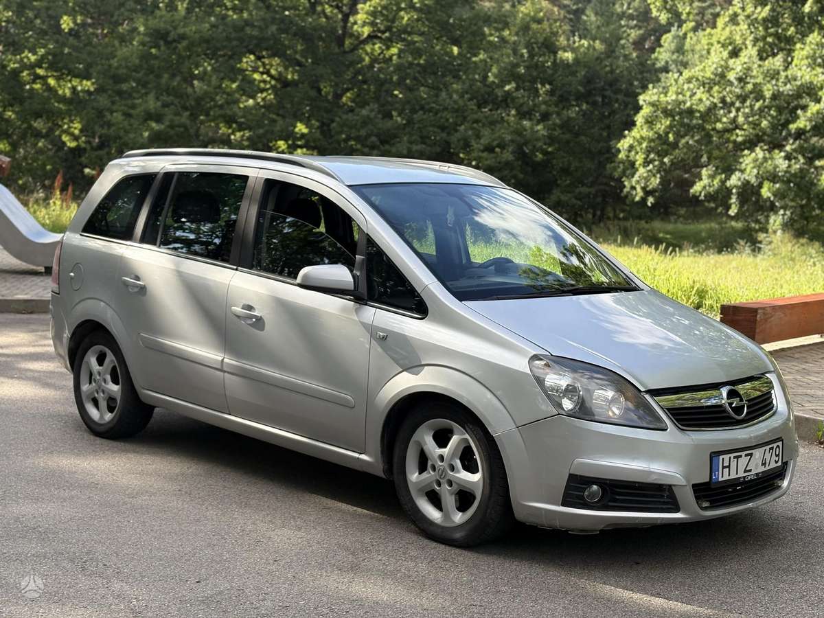 Opel Zafira 2005 — engine 1910 cm³, 120 HP (88kW)