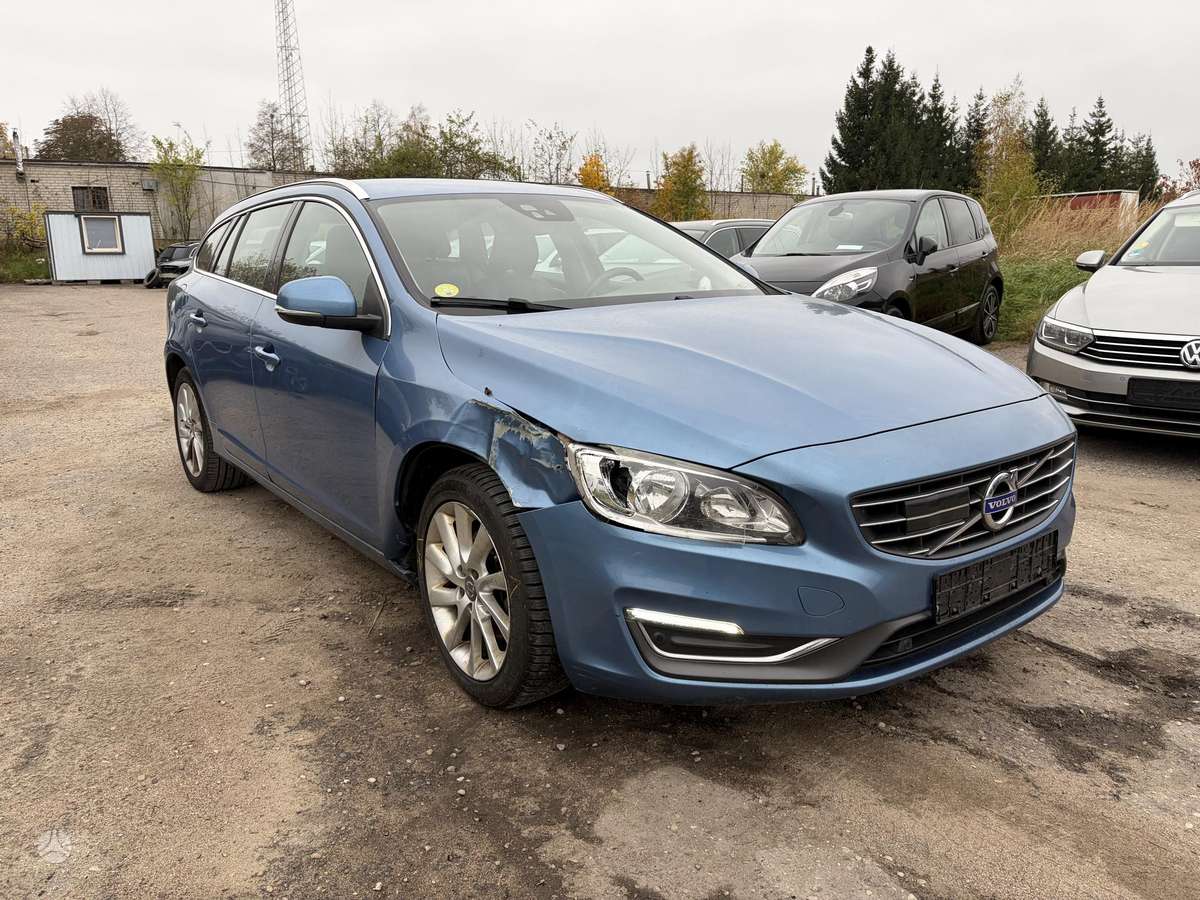 Volvo V60 2014 — engine 2000 cm³, 181 HP (133kW)