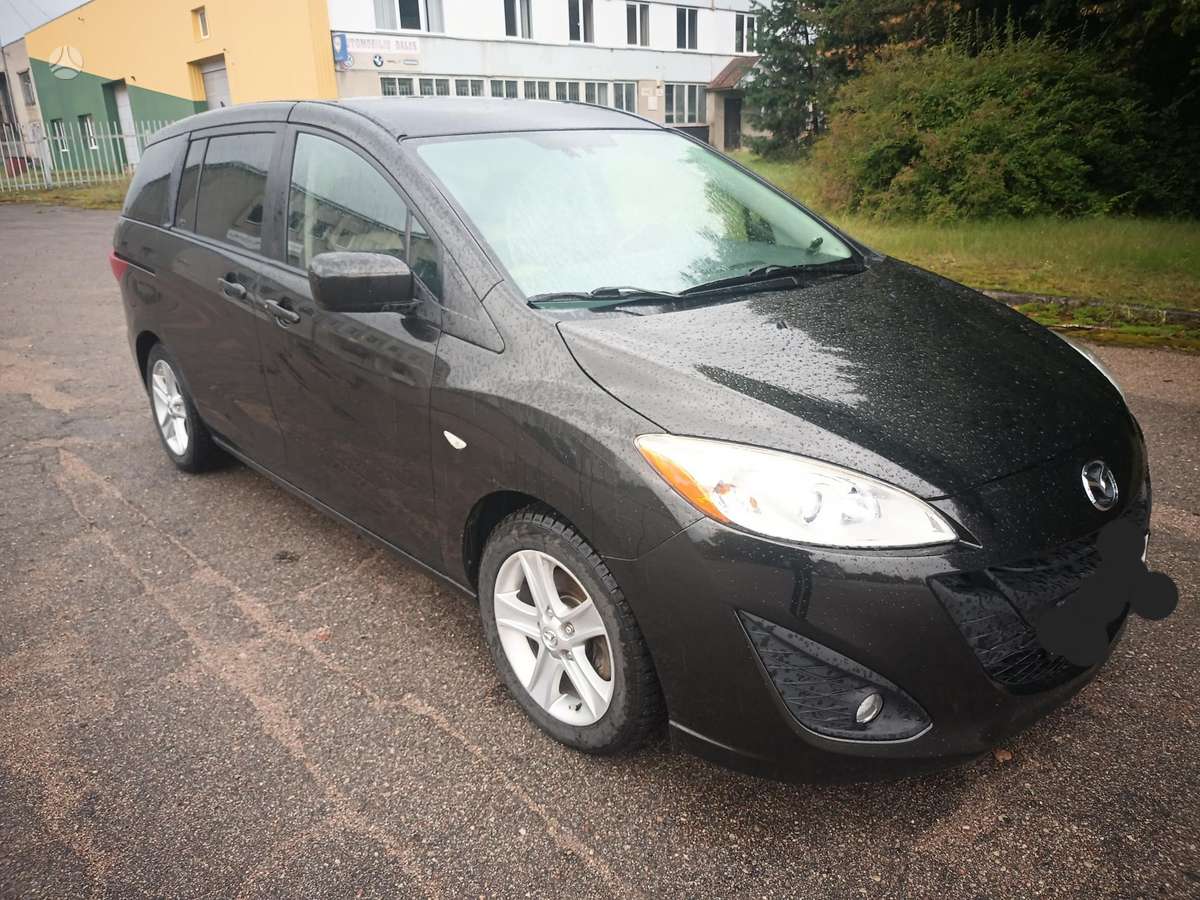 Mazda 5 2011 — rear view