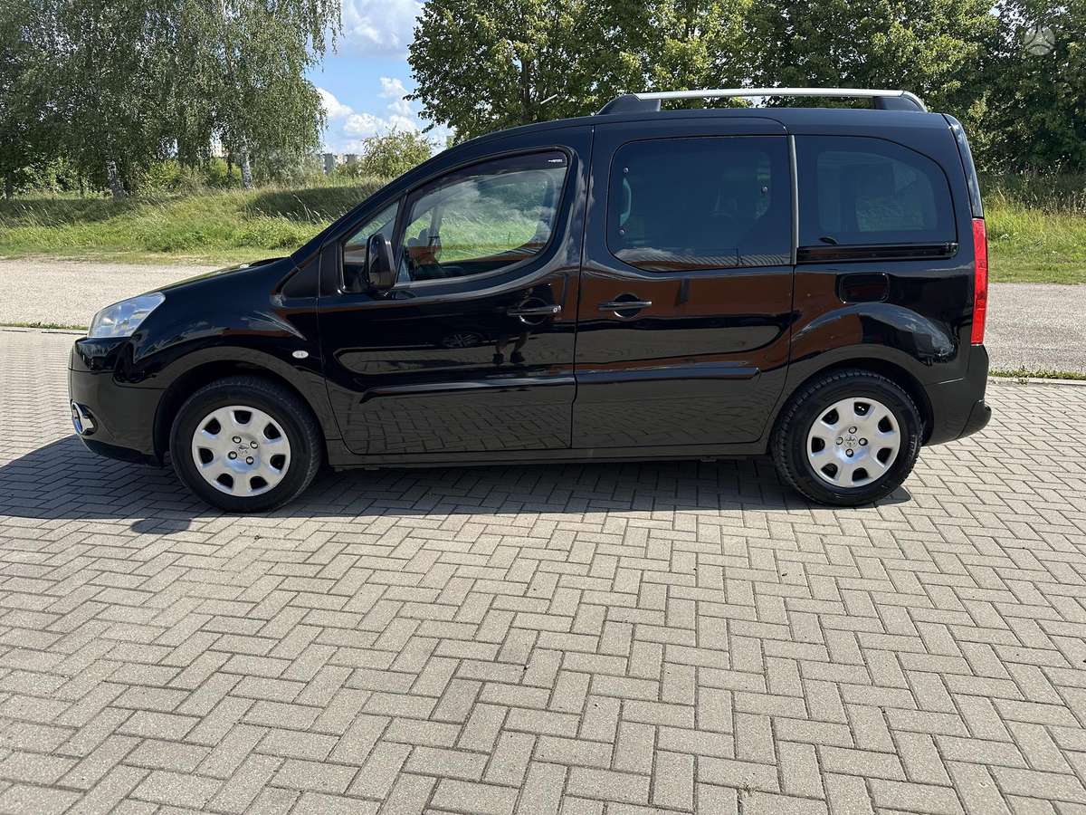 Peugeot Partner 2011 — вигляд ззаду