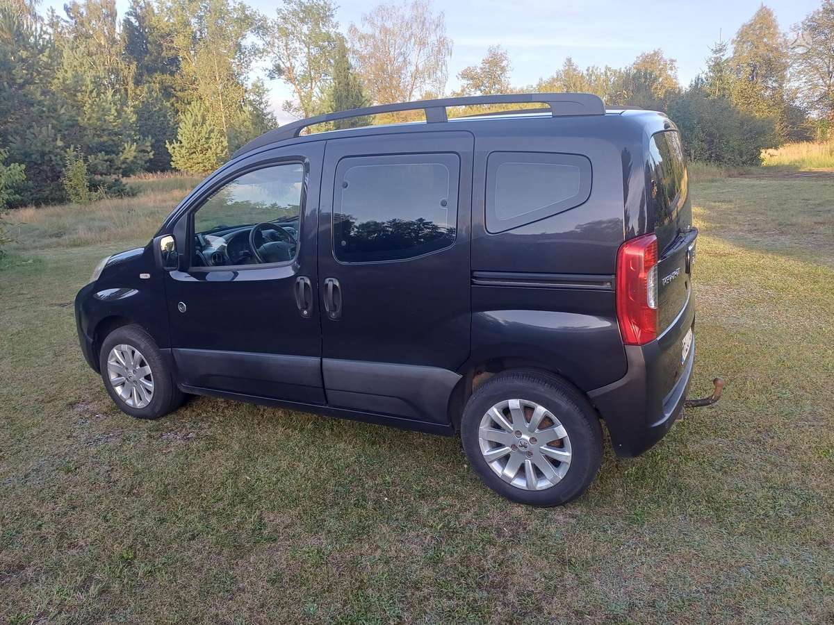Peugeot Bipper 2009 — rear view