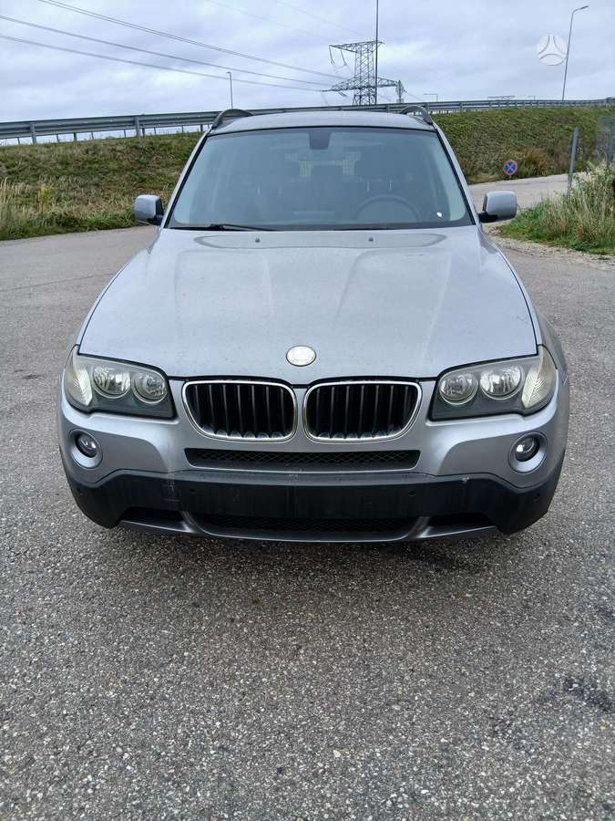 BMW X3 2006 — вигляд ззаду