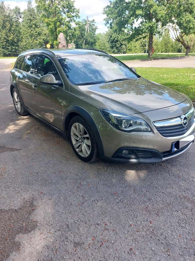 Opel Insignia 2014 — rear view