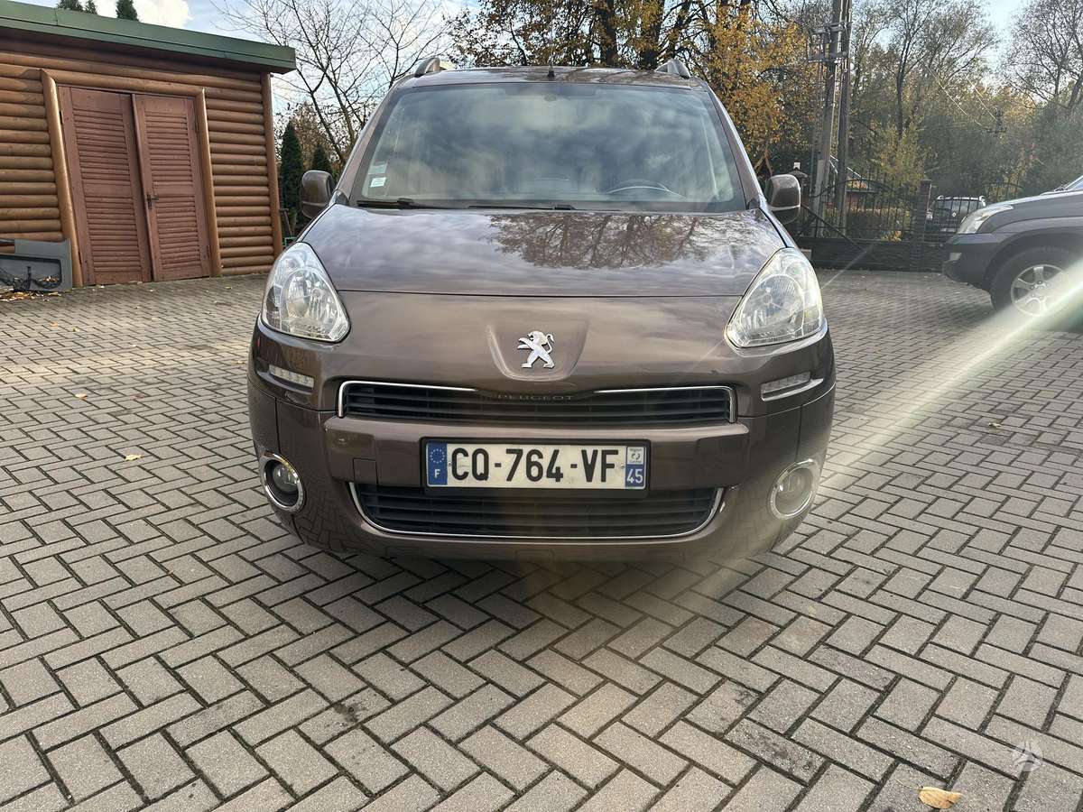 Peugeot Partner 2013 — салон
