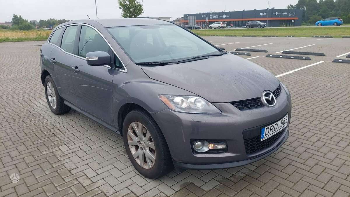 Mazda CX-7 2008 — rear view