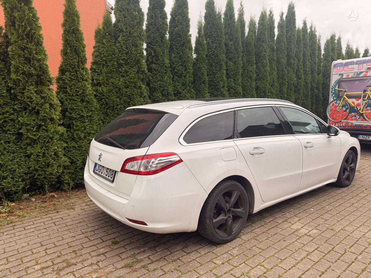 Peugeot 508 2013 — rear view
