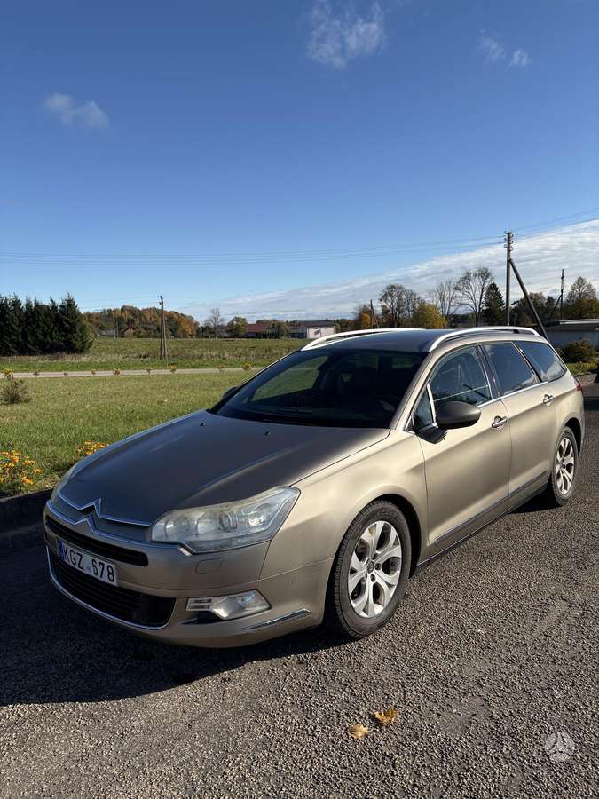 Citroen C5 2009 — interior