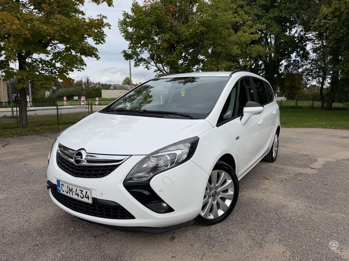Opel Zafira 2014 — engine 1956 cm³, 165 HP (121kW)