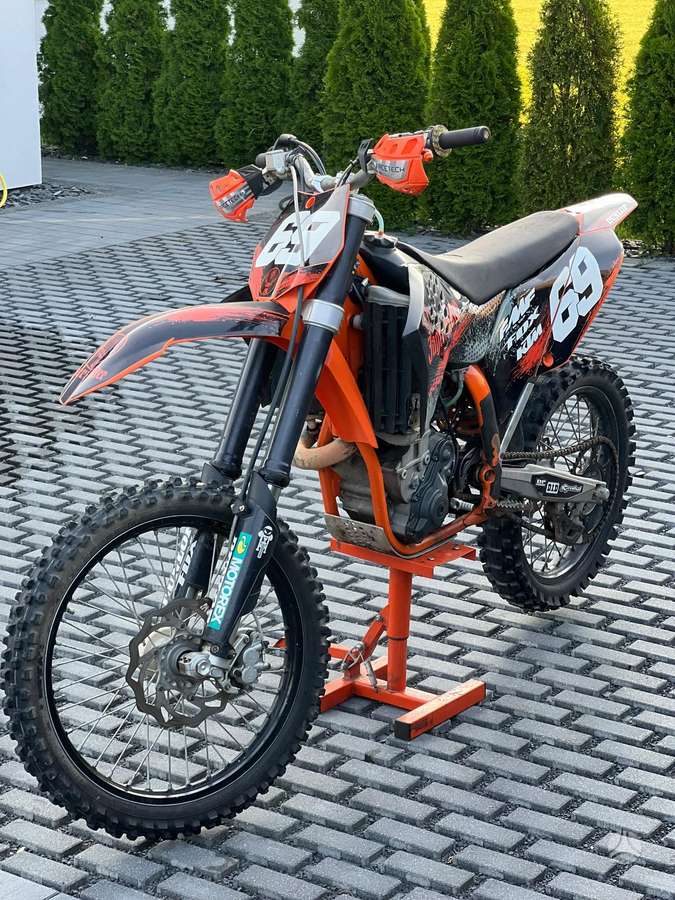 KTM SX 2008 — вигляд ззаду