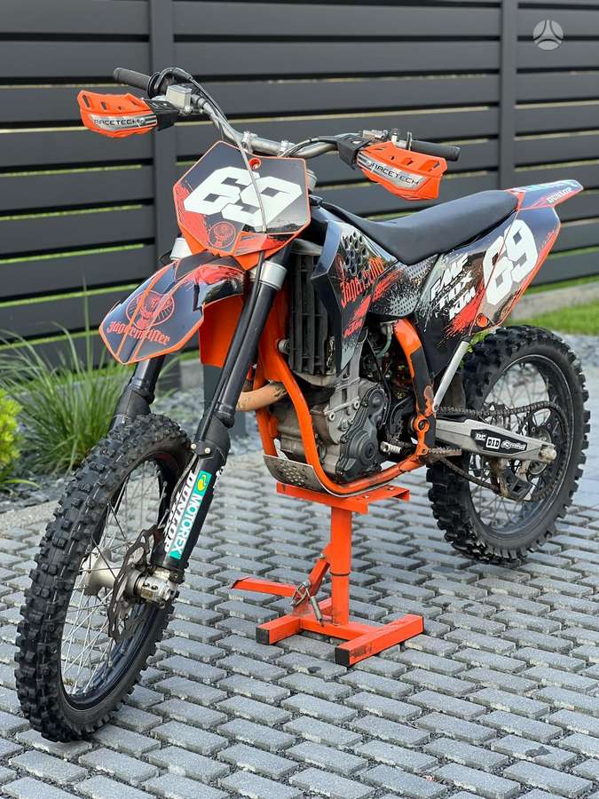 KTM SX 2008 — двигун 450 cm³