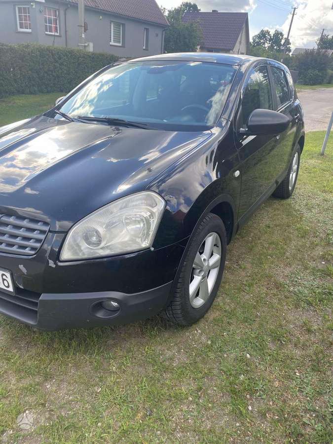 Nissan Qashqai 2007 — вигляд ззаду