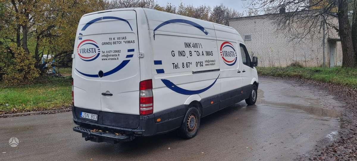 Mercedes-Benz Sprinter 2009 — engine 2148 cm³, 129 HP (95kW)