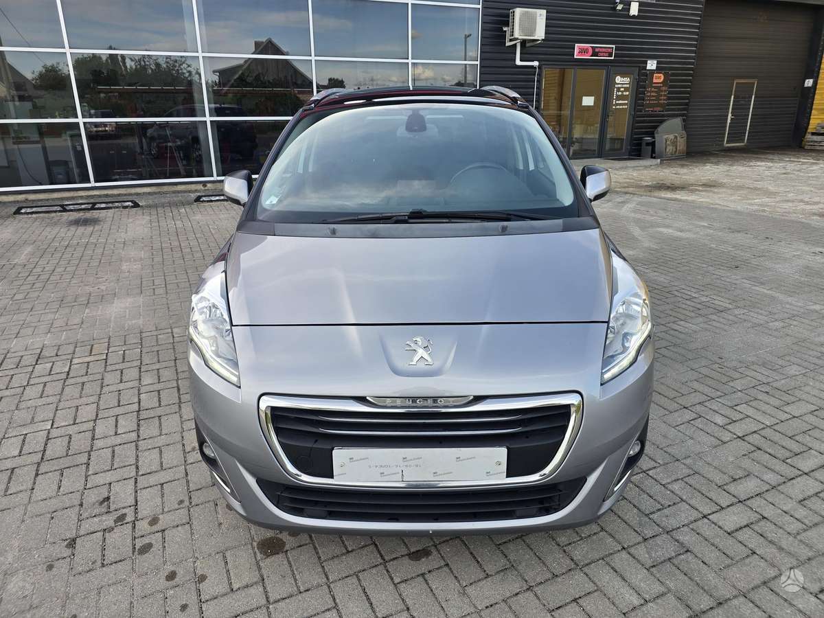 Peugeot 5008 2014 — engine 1560 cm³, 114 HP (84kW)