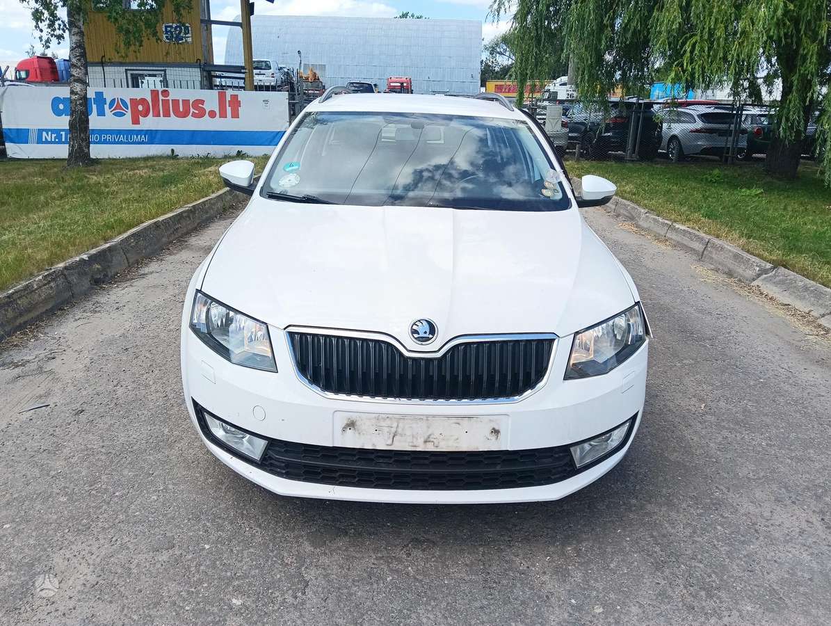 Skoda Octavia 2015 — rear view