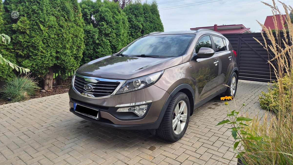Kia Sportage, 2011 — vehicle for AFU from Europe