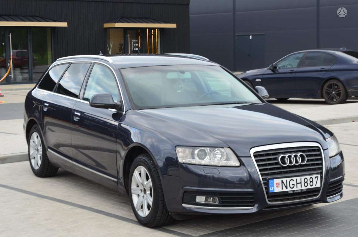 Audi A6 2011 — rear view