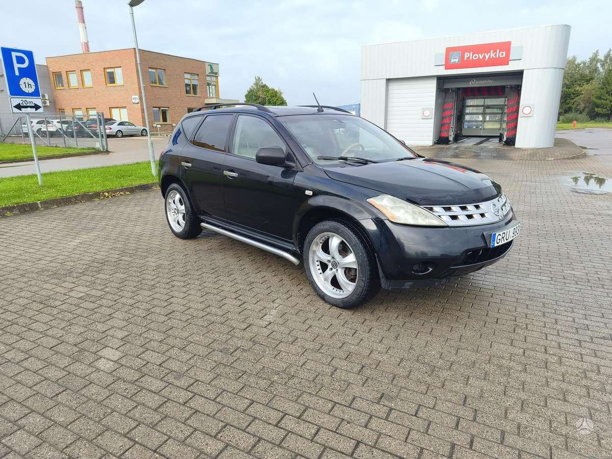 Nissan Murano 2005 — вигляд ззаду