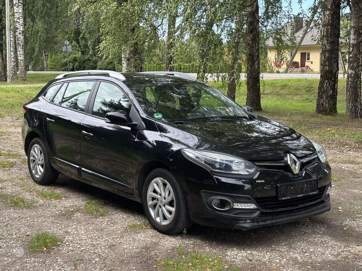 Renault Megane 2014 — салон