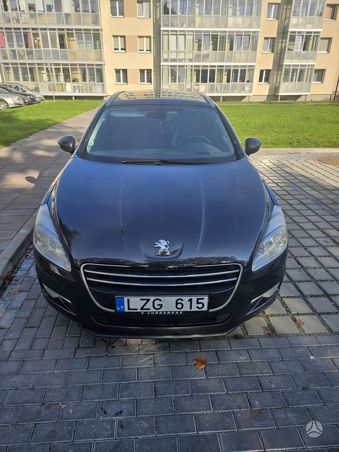 Peugeot 508 2011 — rear view