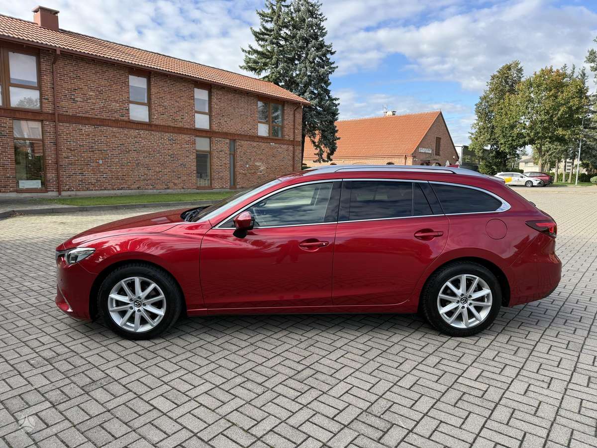Mazda 6 2015 — rear view