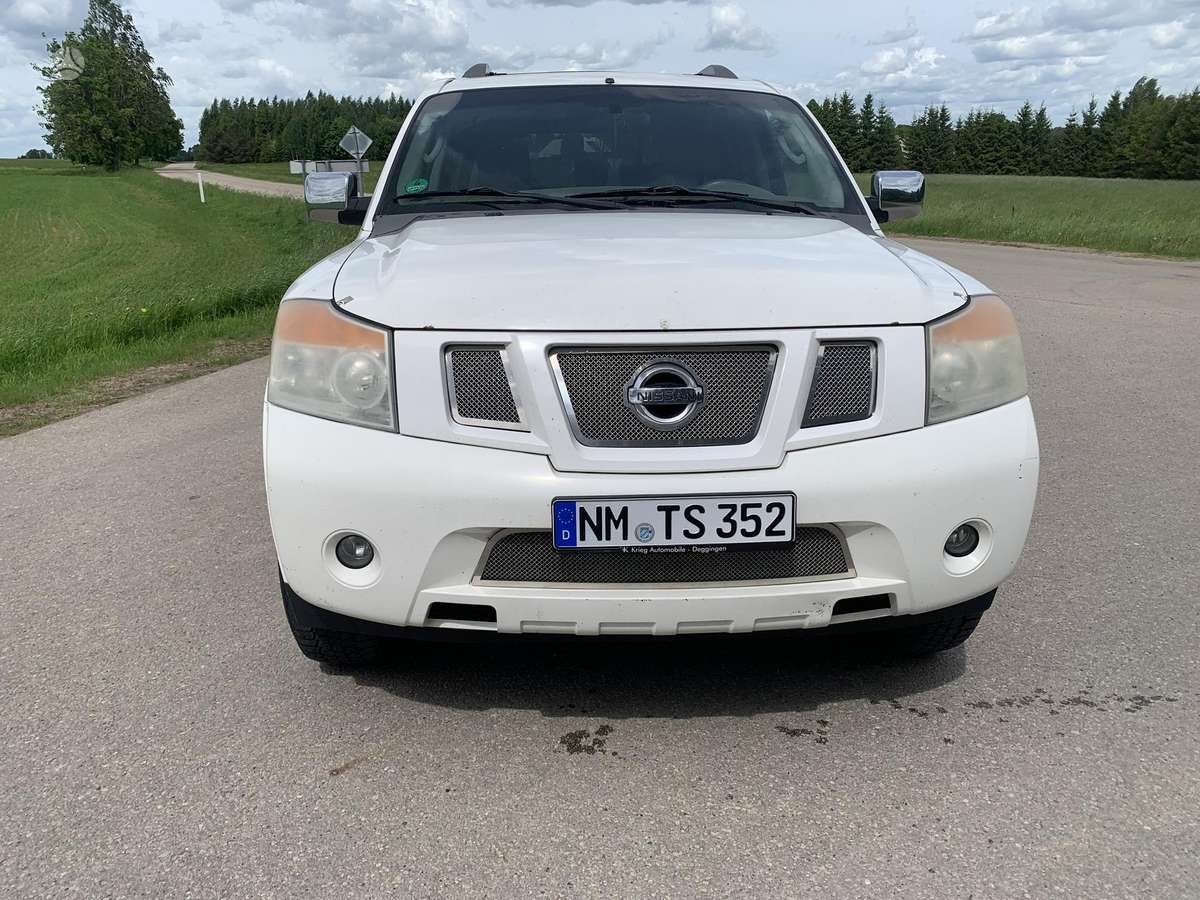 Nissan Armada 2008 — interior