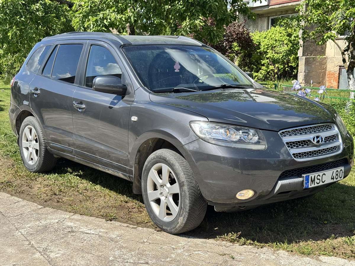 Hyundai Santa 2006 — вигляд ззаду