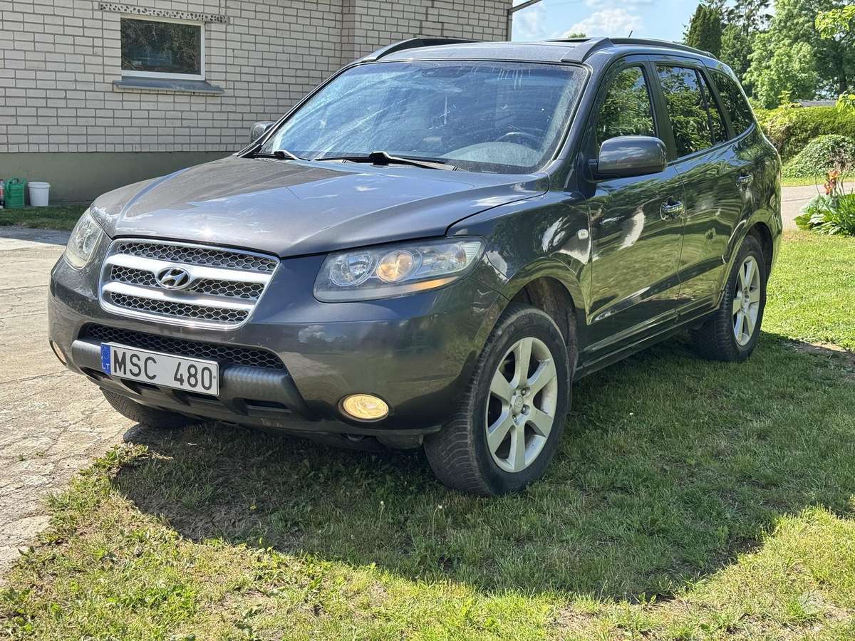 Hyundai Santa 2006 — салон