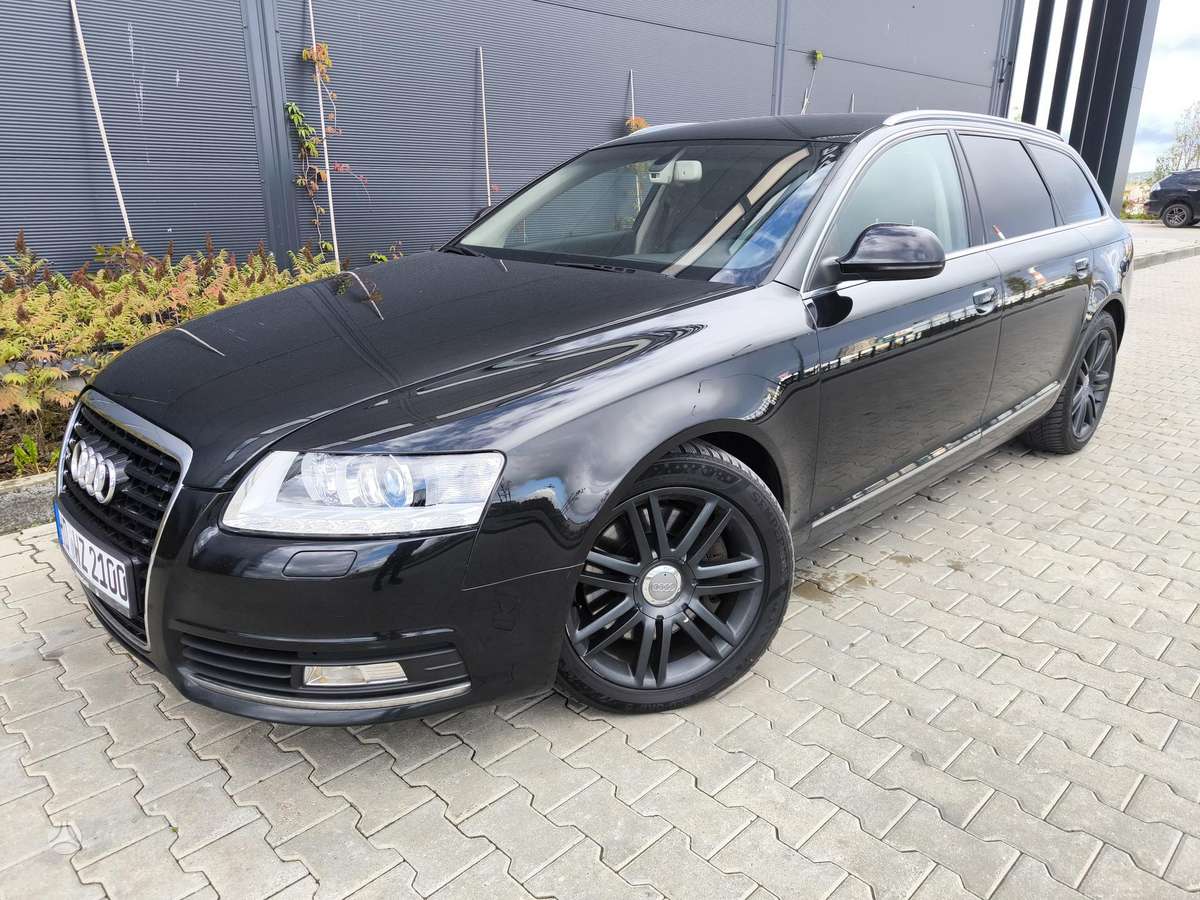 Audi A6 2009 — вигляд ззаду
