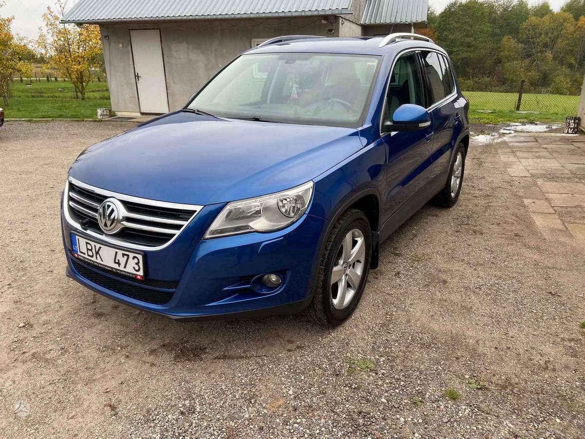 Volkswagen Tiguan 2010 — вигляд ззаду