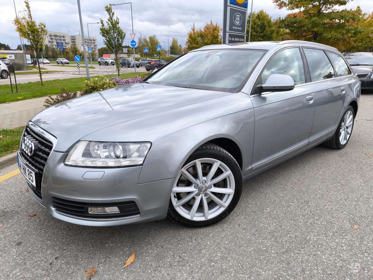 Audi A6 2009 — rear view