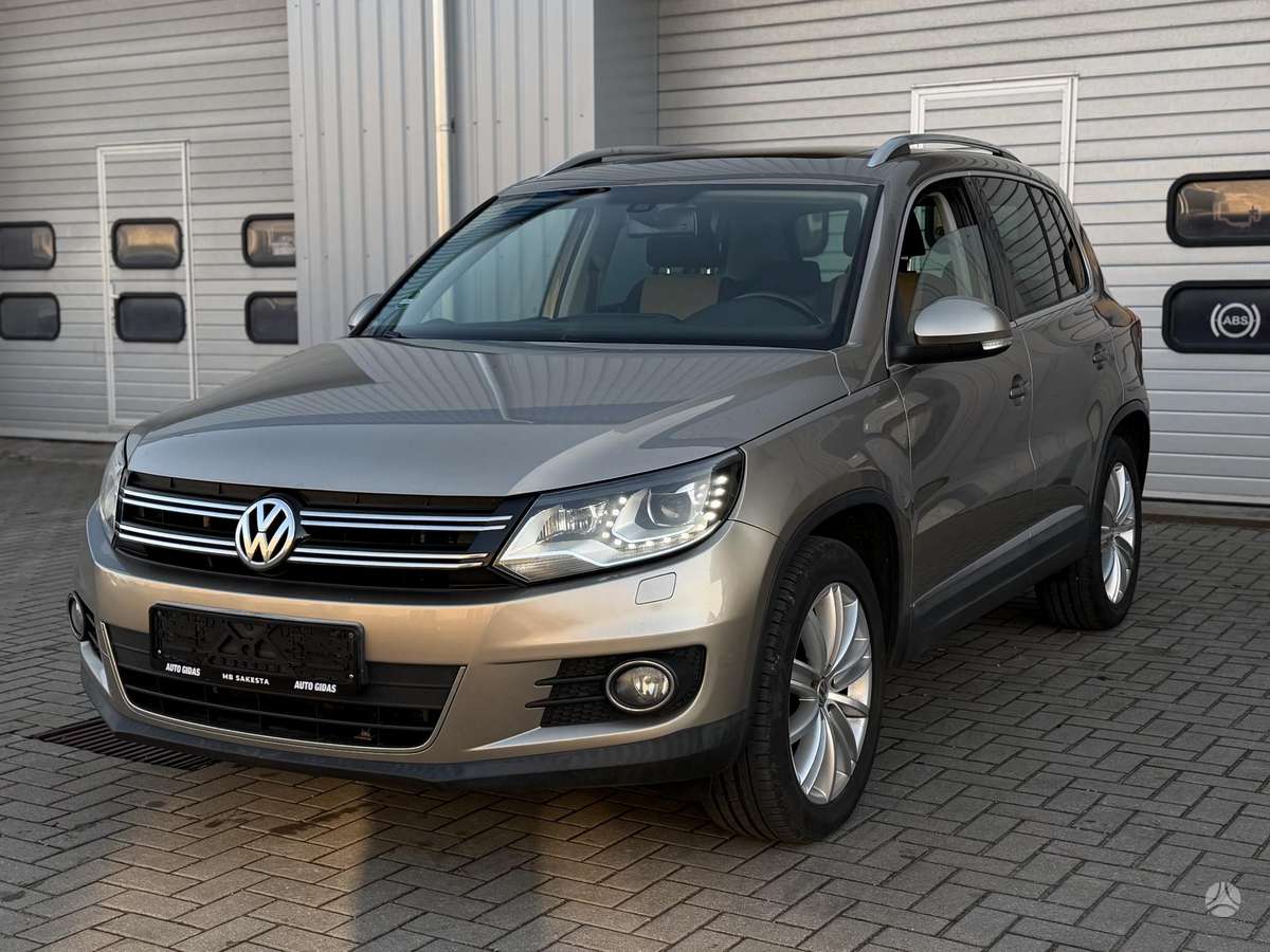 Volkswagen Tiguan 2012 — rear view