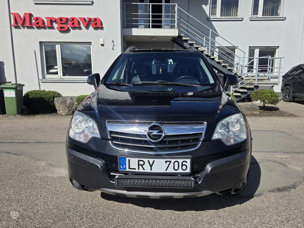 Opel Antara 2007 — rear view