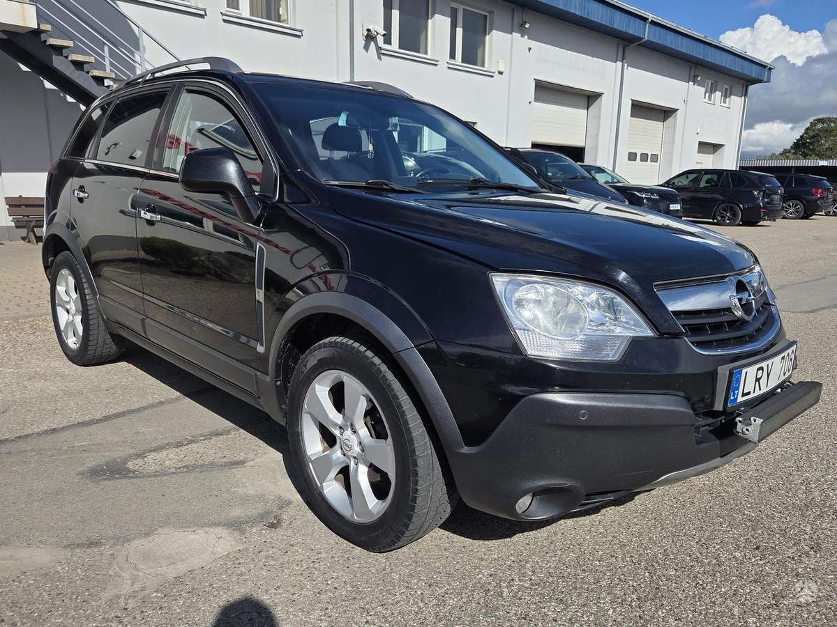 Opel Antara 2007 — interior