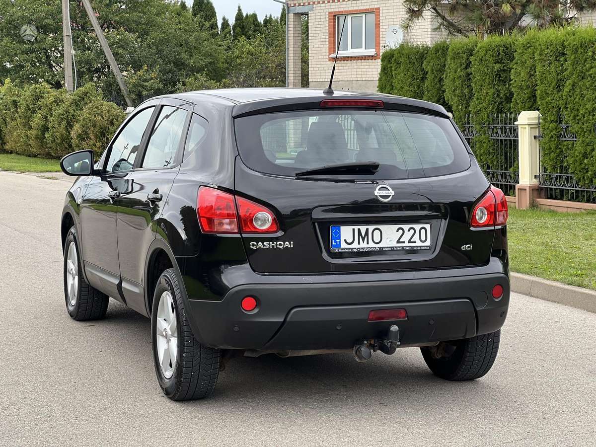 Nissan Qashqai 2008 — engine 1995 cm³, 150 HP (110kW)