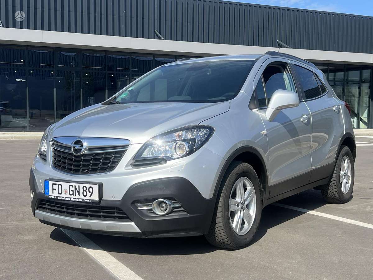 Opel Mokka 2015 — interior
