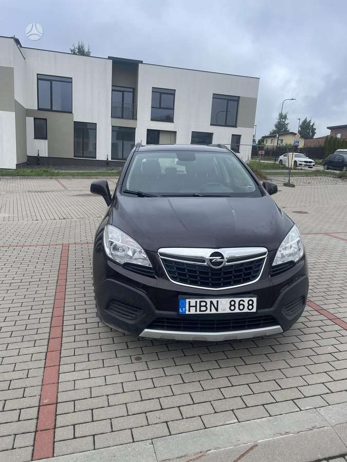 Opel Mokka 2014 — rear view
