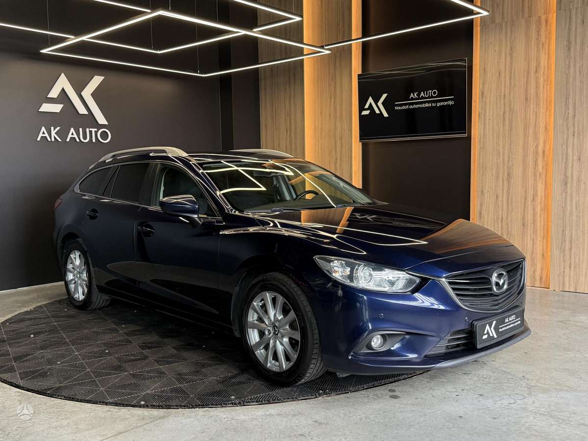 Mazda 6 2013 — rear view