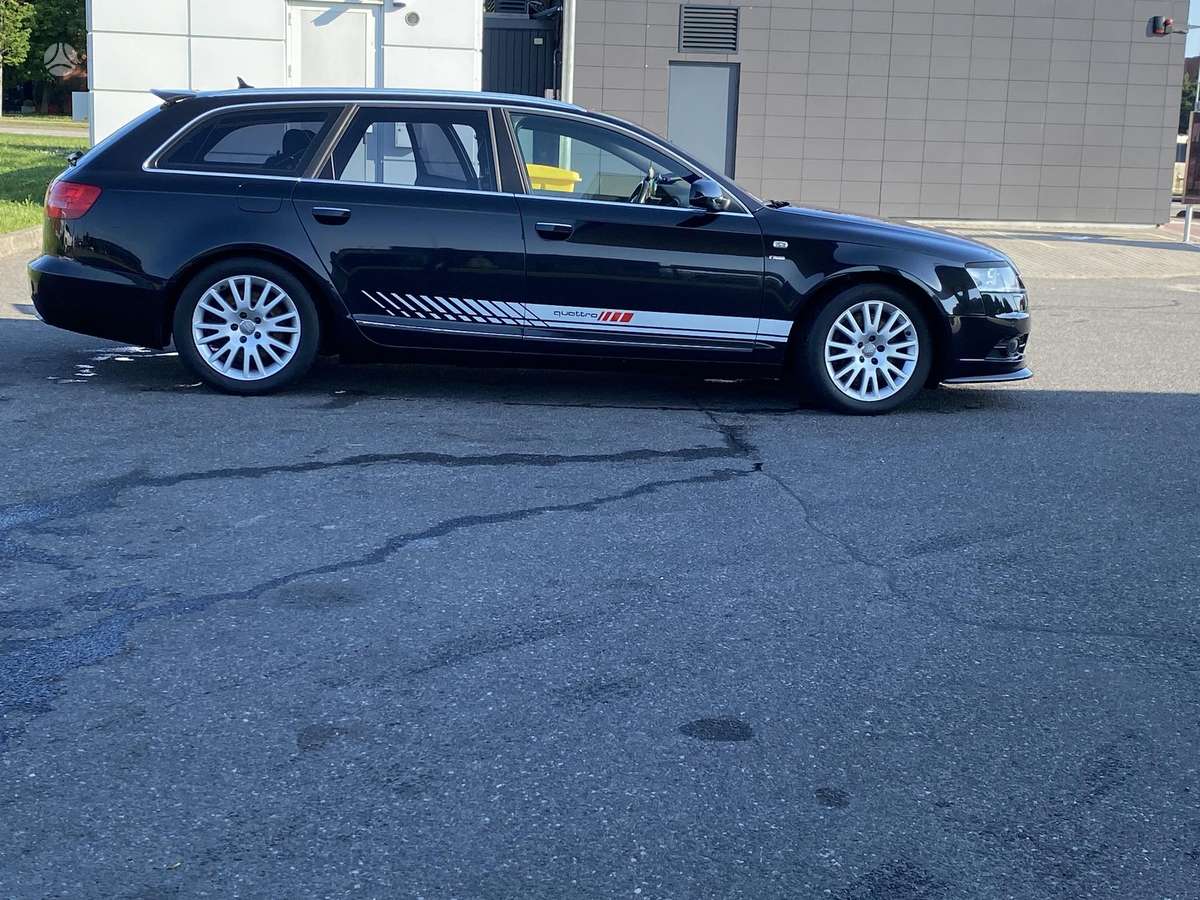 Audi A6 2007 — rear view