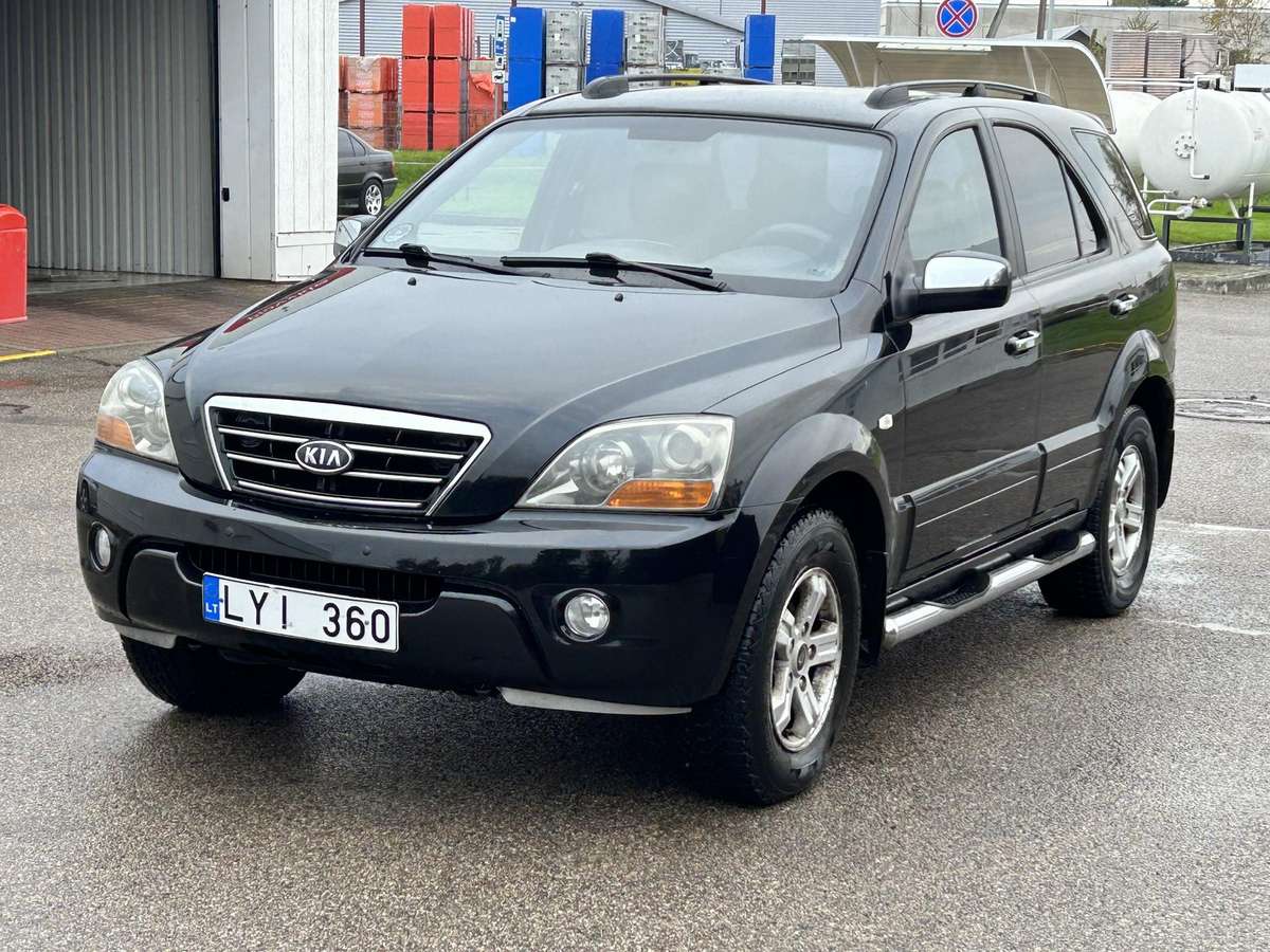 Kia Sorento 2007 — вигляд ззаду