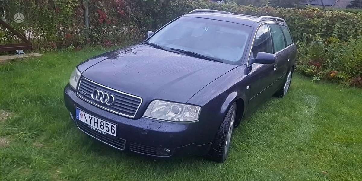 Audi A6 2004 — вигляд ззаду