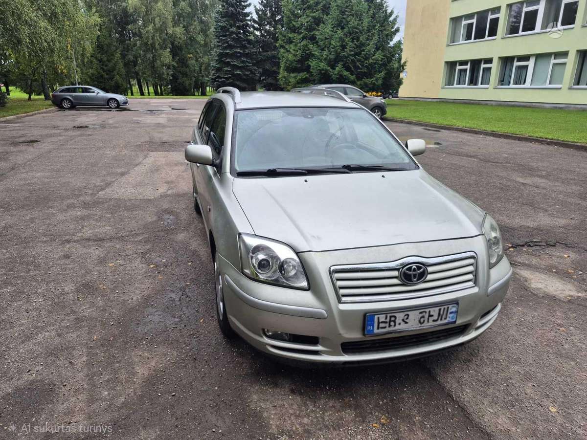 Toyota Avensis, 2005 — vehicle for AFU from Europe