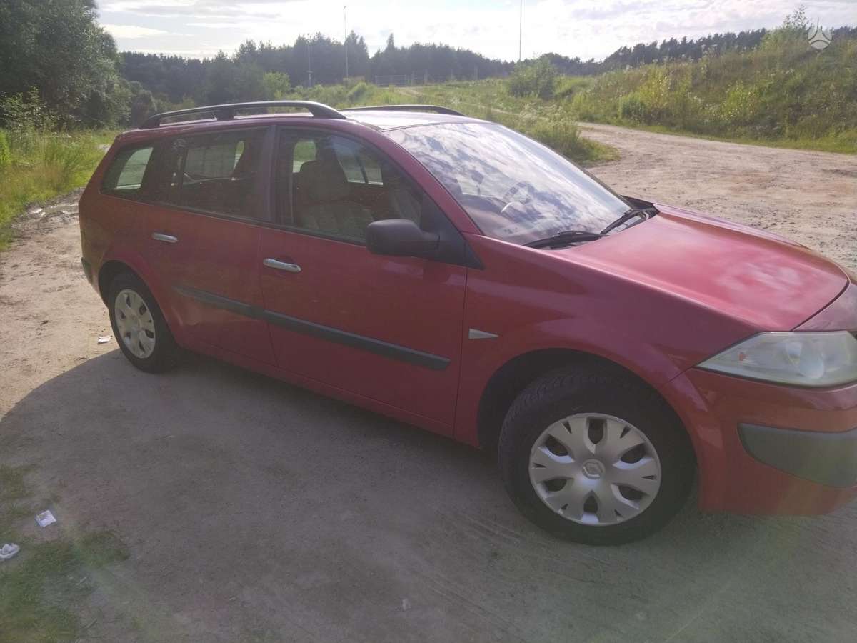 Renault Megane 2007 — rear view