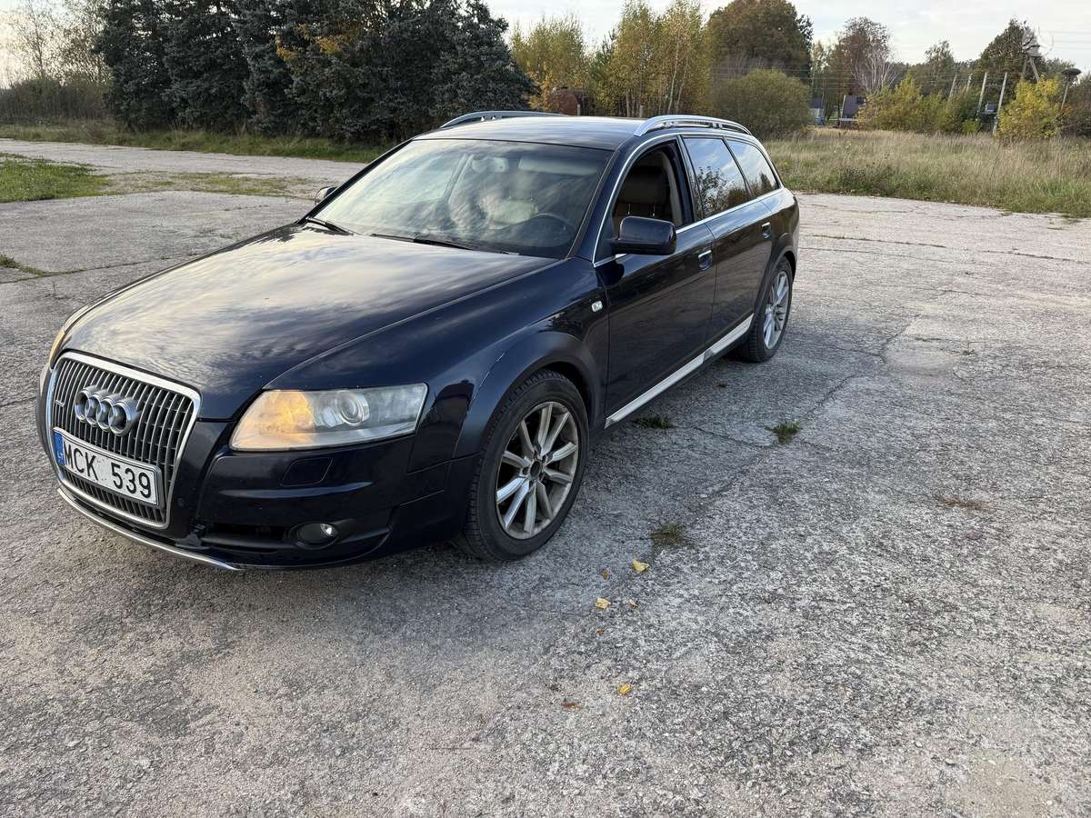 Audi A6 2008 — rear view