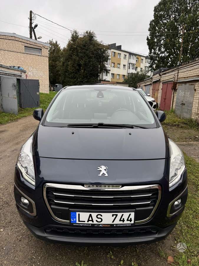 Peugeot 3008 2015 — engine 1560 cm³, 120 HP (88kW)