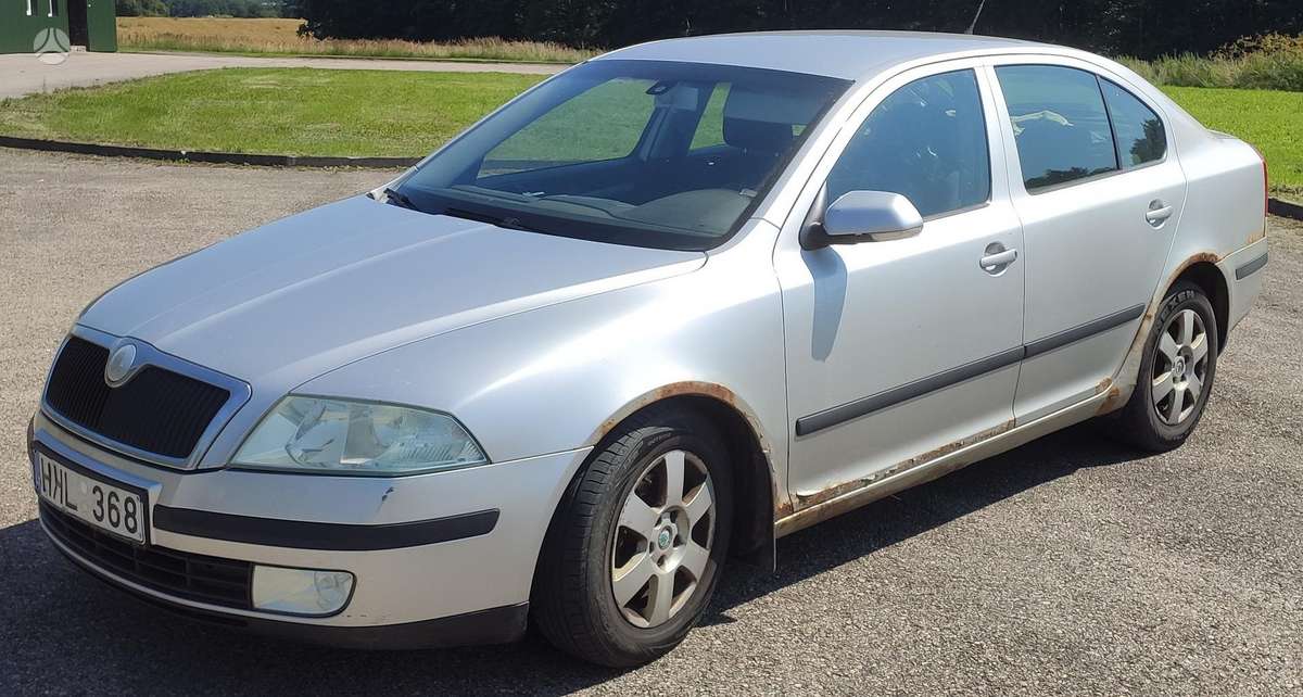 Skoda Octavia 2005 — rear view